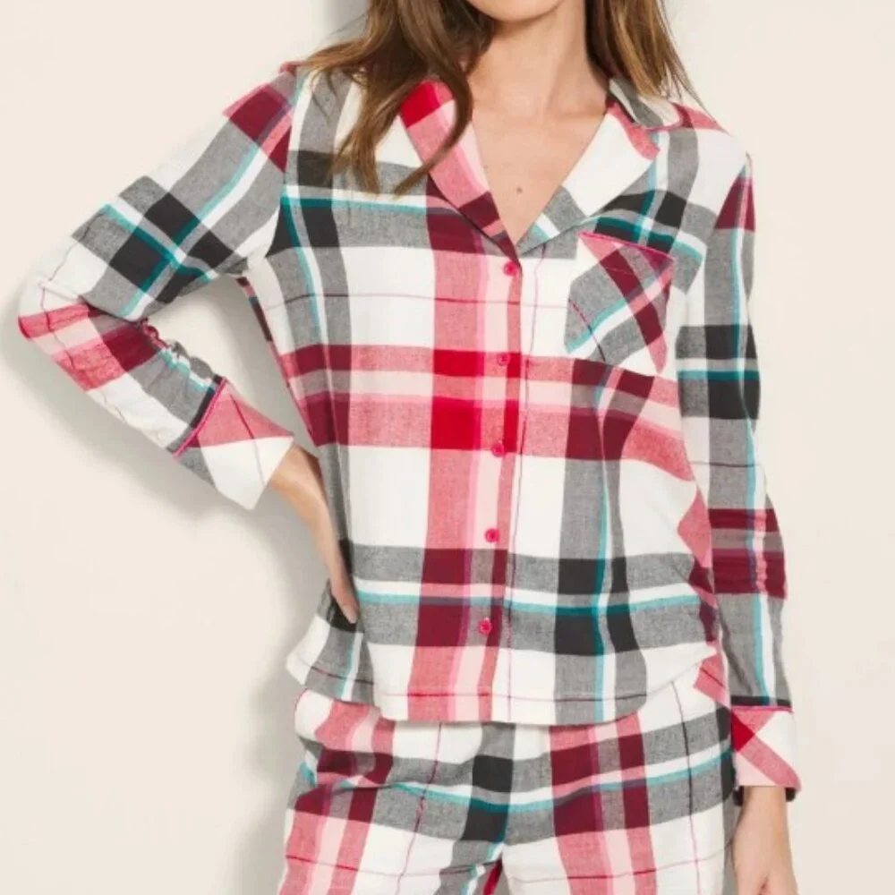 NWT Soma Flannel Super Soft Pajama Set